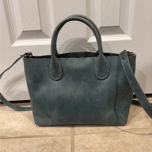 Chic Aqua Crossbody Bag-Rainstorm Crossbody in Aqua PLG